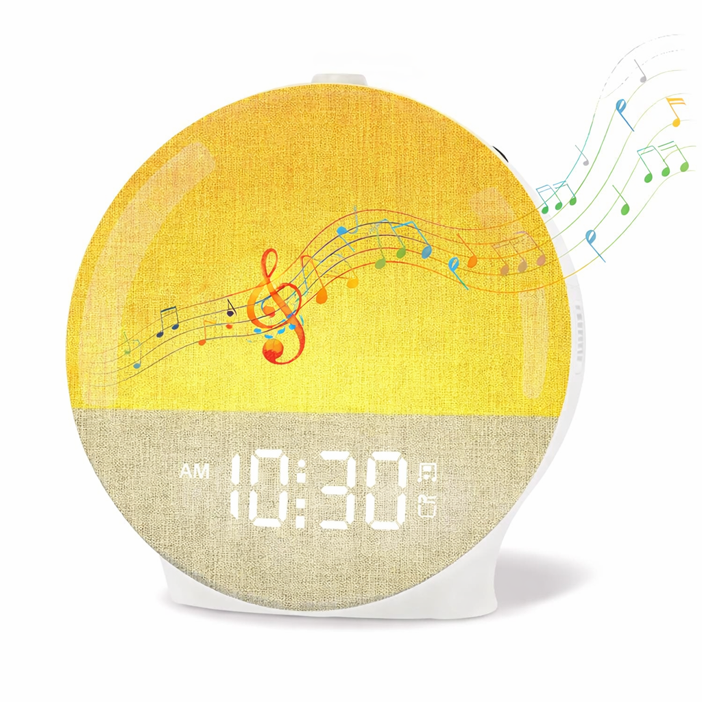GxFusion Aurora Linen Sunrise Alarm Clock