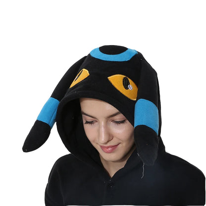 Cozy Shiny Umbreon Inspired Onesie Pajamas