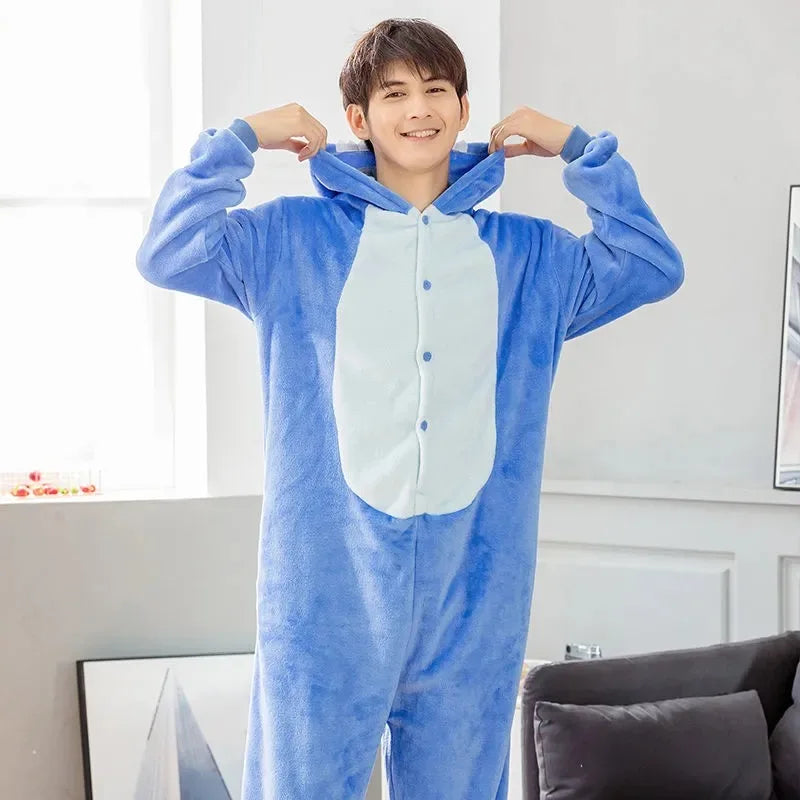 Stitch Anime Cosplay Costumes Onesie