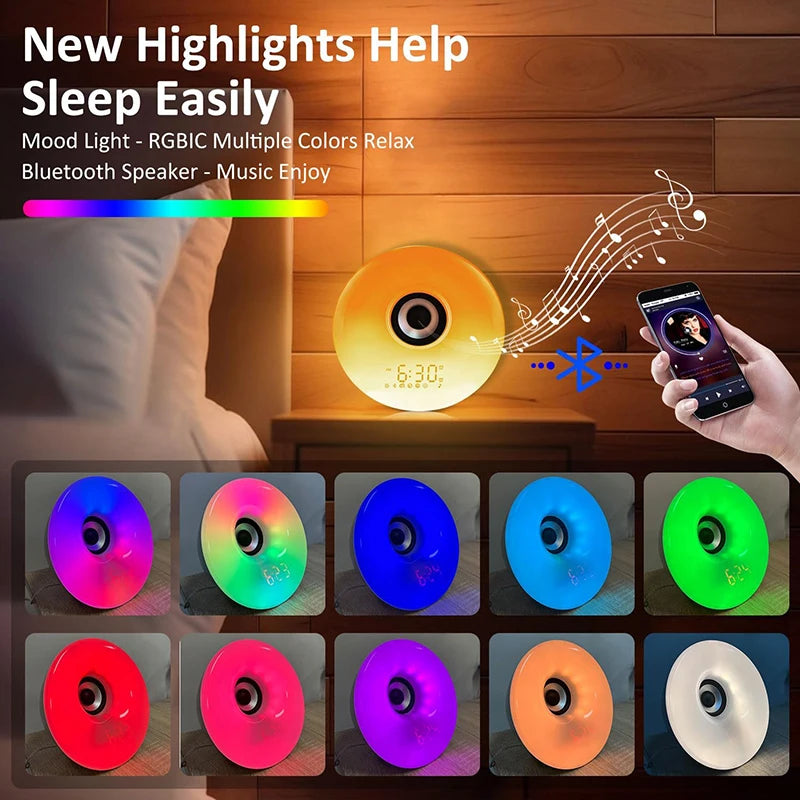 GxFusion Luma Sound Sunrise Alarm Clock