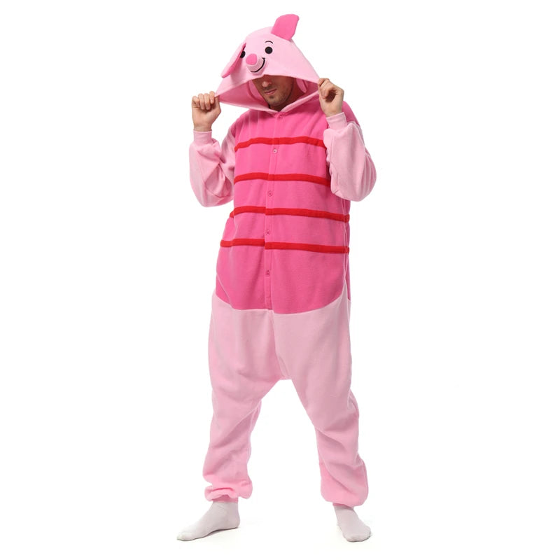 Comfy Onesie Winne & Piglet Pajamas