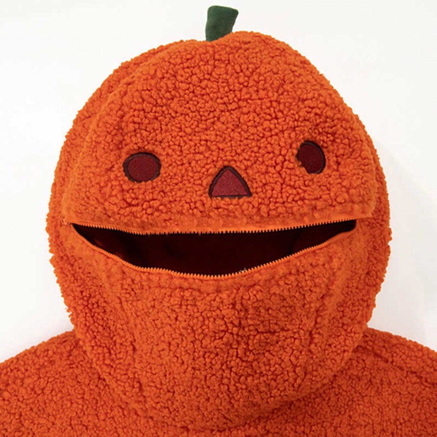 Pumpkin Fleece Halloween Hoodie