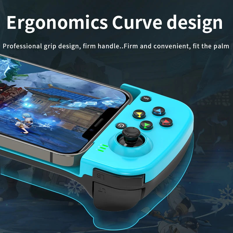 Gamepad mobile phone controller with expandable game controller