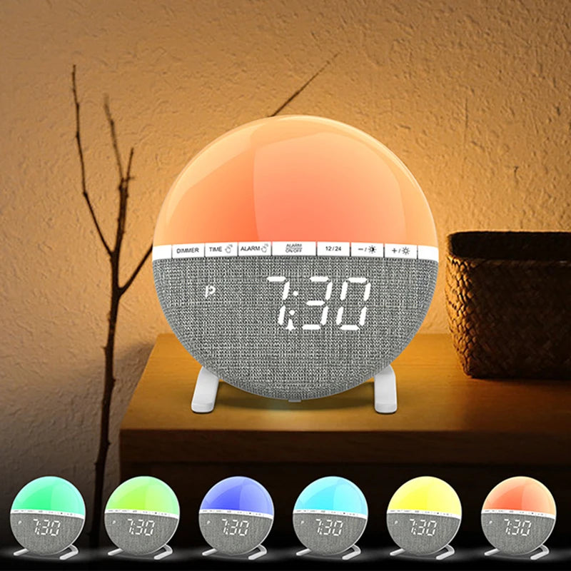 GxFusion Aurora Halo Sunrise Alarm Clock