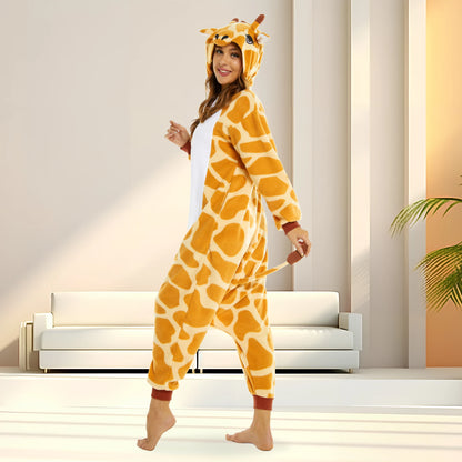 Giraffe Hooded Cosplay Onesie