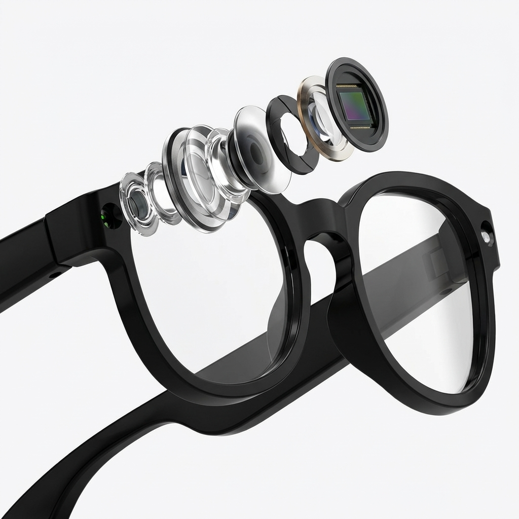 AI Smart Glasses With 4K Camera & Translation
