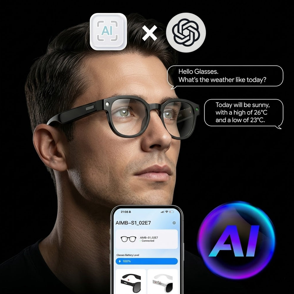 Smart glasses with AI Interaction