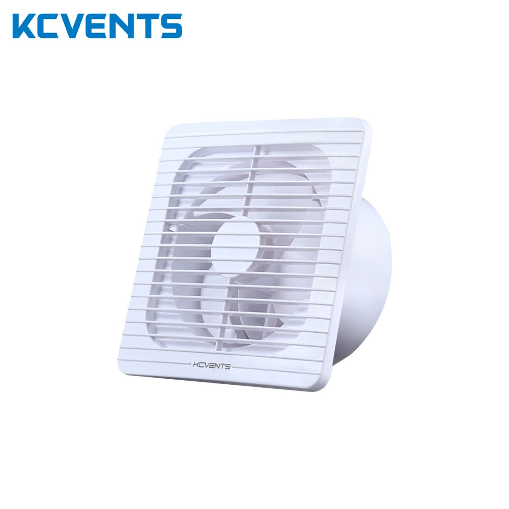 KCvents Exhaust Fan 4/6/8 Inch 220V bathroom For Ventilation Powerful Low Noise Ventilator Bathroom Kitchen Easy to Install