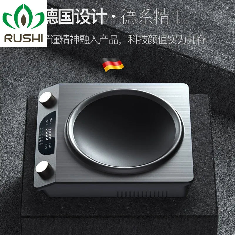 TINME Induction cooker household small multi-function wok 3000W concave induction energy-saving Stove 220V