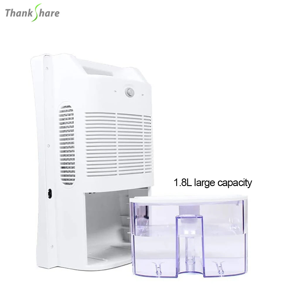 Household Dehumidifier 1.8L Semiconductor Anion Photocatalyst Dehumidification And Air Purification Combo Dehumidifier For Home