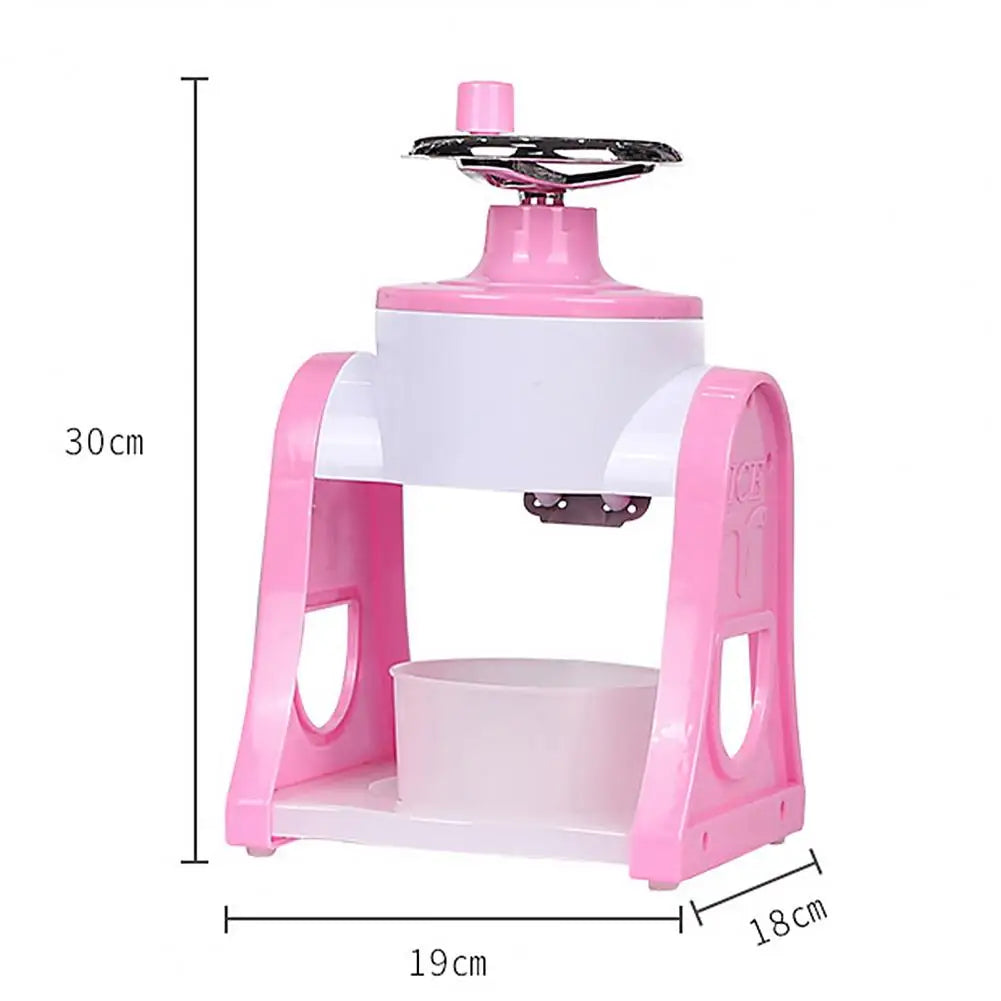 Manual Ice Crusher Hand Crank Manual Ice Crusher Shaver Snow Cone Smoothie Ice Block Making Machine Ice Shaver Ice slush Maker