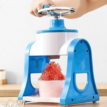 Manual Ice Crusher Hand Crank Manual Ice Crusher Shaver Snow Cone Smoothie Ice Block Making Machine Ice Shaver Ice slush Maker