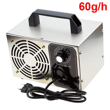 60g/h Ozone Generator Air Purifier Portable Ozonizador Machine O3 Ozono Generator Clean Deodorant Disinfection equipment