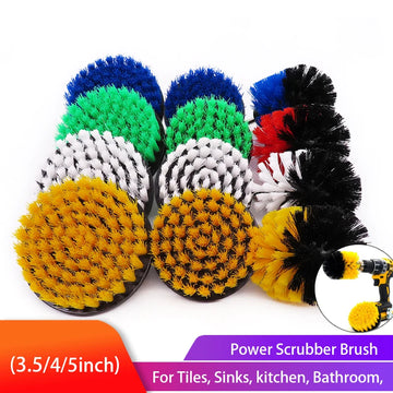 Power Scrubber Brush Set Electric Electric Cleaning Brush for Cleaning Carpets, Kitchens and Bathrooms Drill Attachment Kit