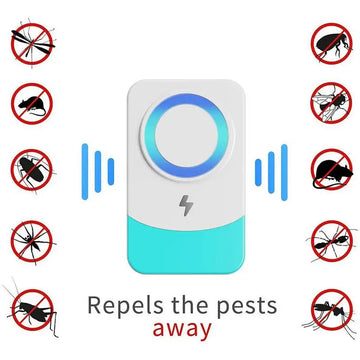 Ultrasonic PestRepeller US/EU/UK Electronic Mosquito Killer Indoor Pests Repellent Ultrasonic Plug in Insect Bug Spider Control