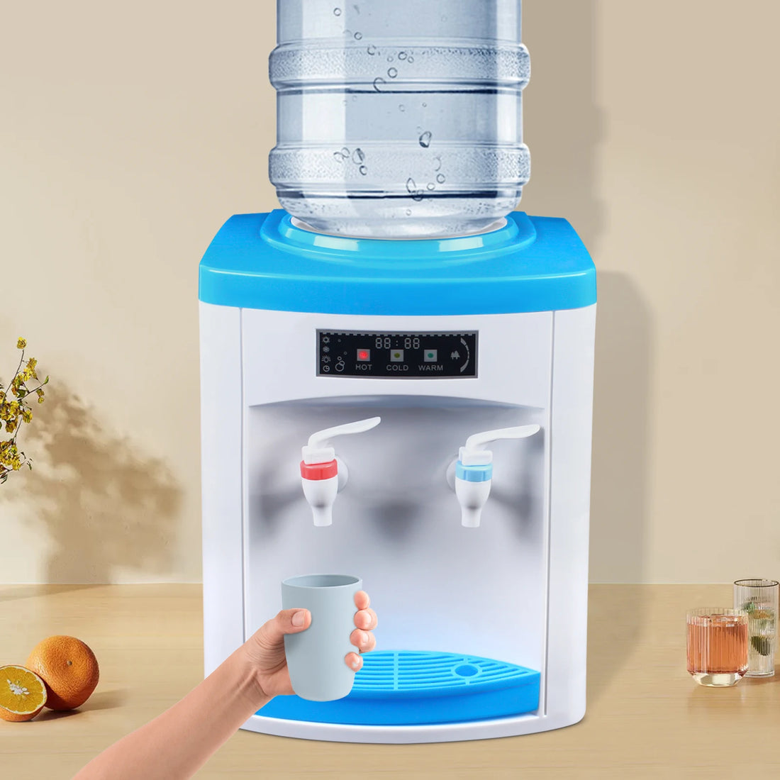 220V Desktop Hot and Cold Water Dispenser Family Bedroom Water Dispenser Environmentally Friendly and Clean