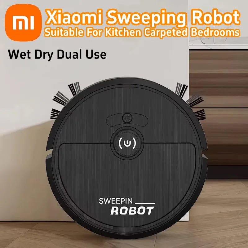 Xiaomi Electric Sweeper Home Smart Sweeping Robot Wet Dry Dual Use Remote Control Sweeper Suitable For Kitchen Carpeted Bedrooms