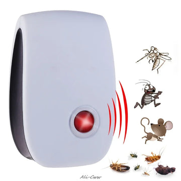 Electric Ultrasonic Anti Mosquito Insect Repeller Rat Mouse Cockroach Pest Rats Reject Repellent Electronic Mosquito Killer