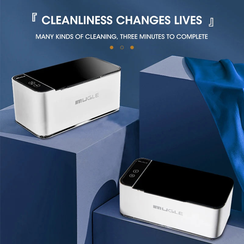 Ultrasonic Cleaner 35W High Frequency Cleaning Jewelry Glasses Watches Multifunctional 500ML Ultrasonic Cleaning Cleaning Bath