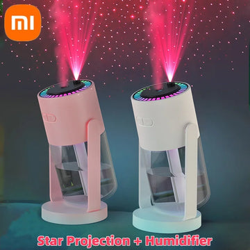 Xiaomi Starry Sky Lights Humidifier Aromatherapy Essential Oil Usb Creative Car Air Humidifier Household Water Refill Atomizer