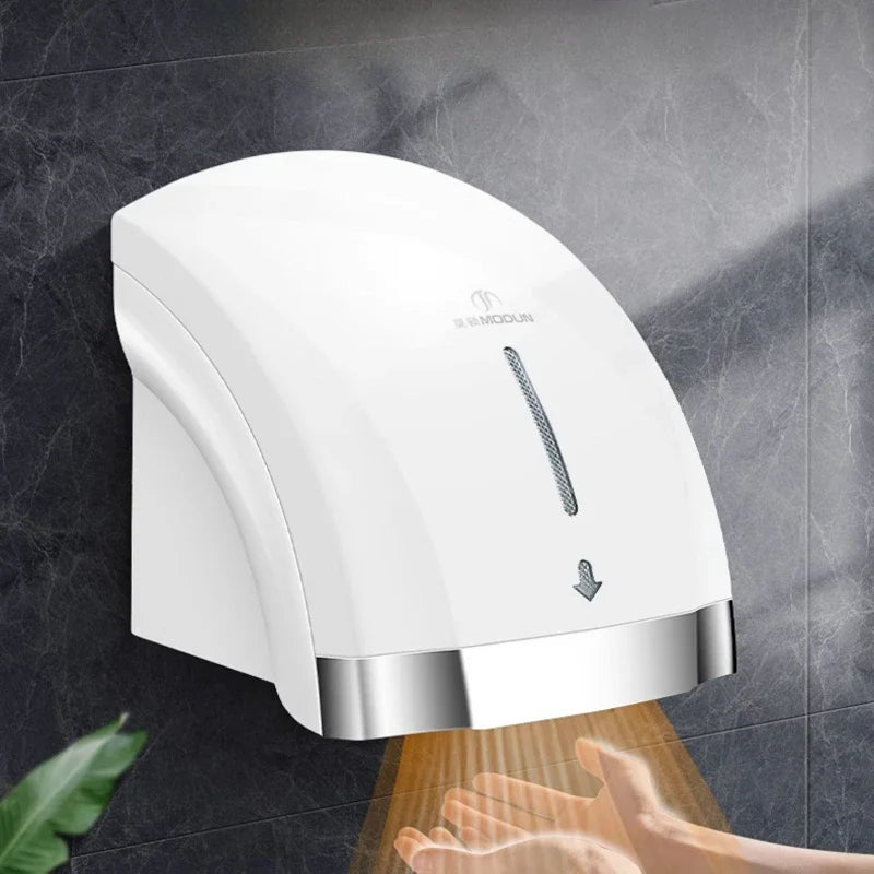 Touchless Hand Dryer, Automatic Sensor Drying Machine for Home and Commercial Use, Fast Air Dryer