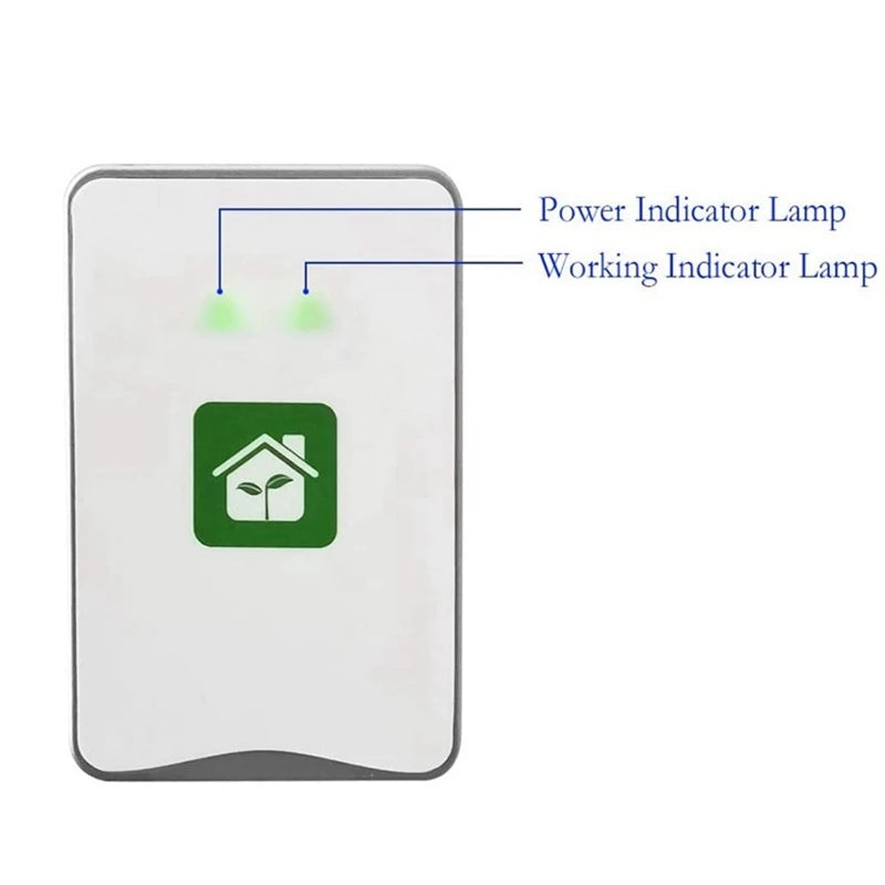 Pluggable Air Purifier Negative Ion Generator Filterless Ionizer Purifier Clean Allergens,Pollutants,Mold,Odors