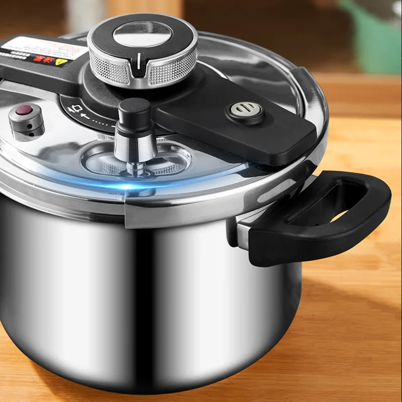 Stainless steel pressure cooker Household gas stove induction cooker universal explosion-proof large capacity pressure cookers