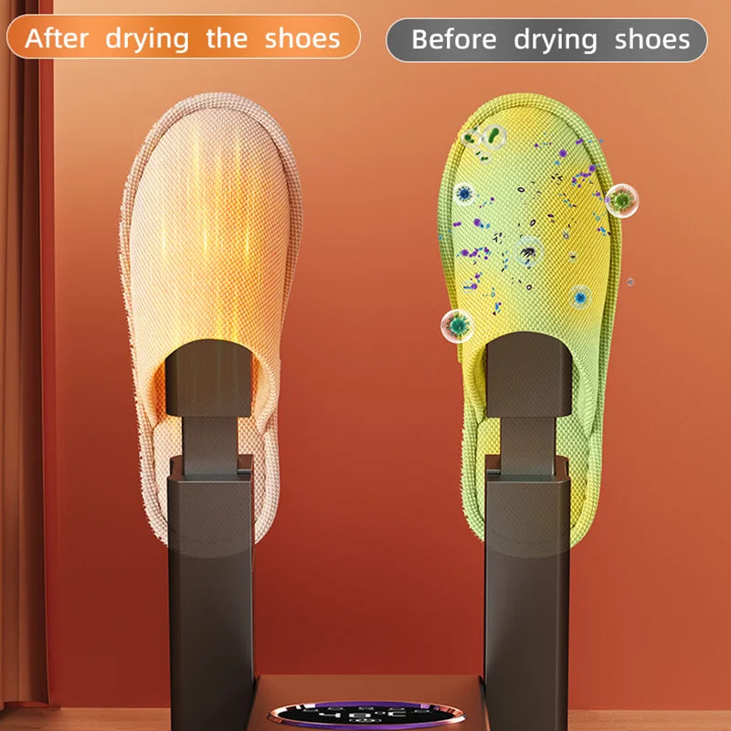 Xiaomi Electric Shoe Dryer UV Foot Boot Dryer Eliminate Odor Sterilize 180° Folding Smart Temperature Display Dryer For Shoes