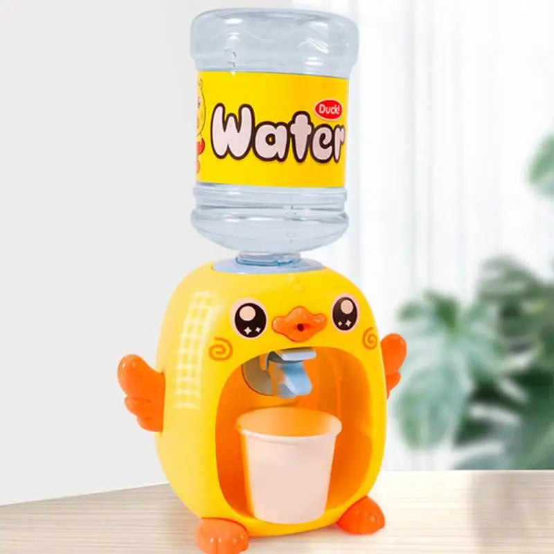 Cute Animal Simulation Drinking Fountain Desk Water Dispenser Decor Ornaments Mini Water Dispenser For Childrens Role Play Props