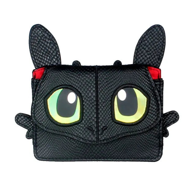 Toothless Dragon 3D Animal Shaped Wallet