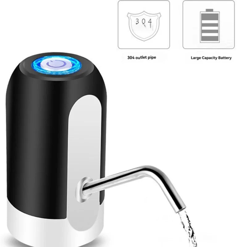 Portable Water Dispenser Electric Pump Usb Rechargeable Automatic Electric Water Dispenser Kitchen Tools