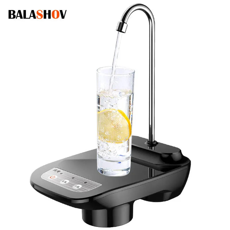 Electric Water Gallon Pump Automatic Water Bottle Dispenser Rechargeable Water Pump Dispenser With Stand Water Dispenser