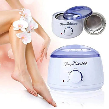 Pro-Wax100 Therapy Machine Wax Warmer Portable Electric Hair Removal Kit Facial Bikini Area Armpit- Melting Pot Hot Wax Heater