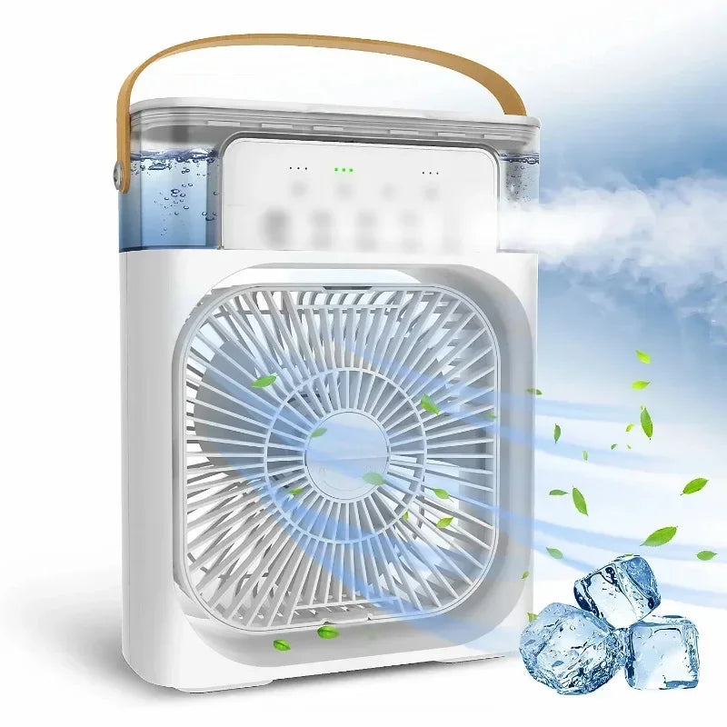 Xiaomi 3 In 1 Fan AIr Conditioner Household Small Air Cooler LED Night Lights Humidifier Air Adjustment Home Fans Dropshipping