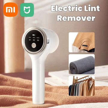 Xiaomi Lint Remover For Clothing Electric Portable Fuzz Pellet Remover LED Display Rechargeable For Clothing Hairball Shaver