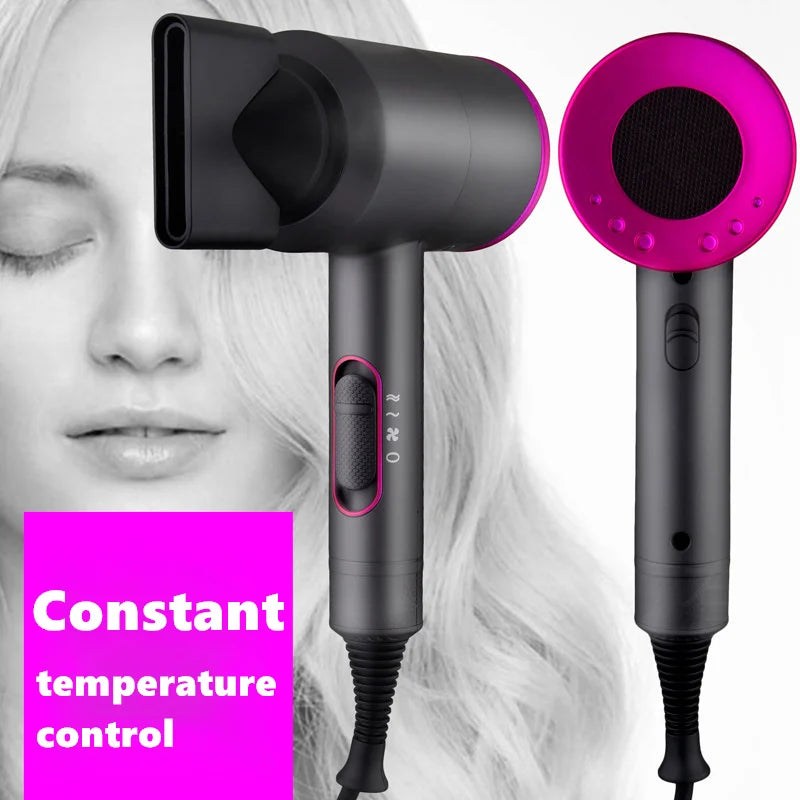 Professional Salon Electric Hair Dryers 2000W Strong Power 2 In 1 Hot &Cold Wind Negative Ionic Blow Dryer