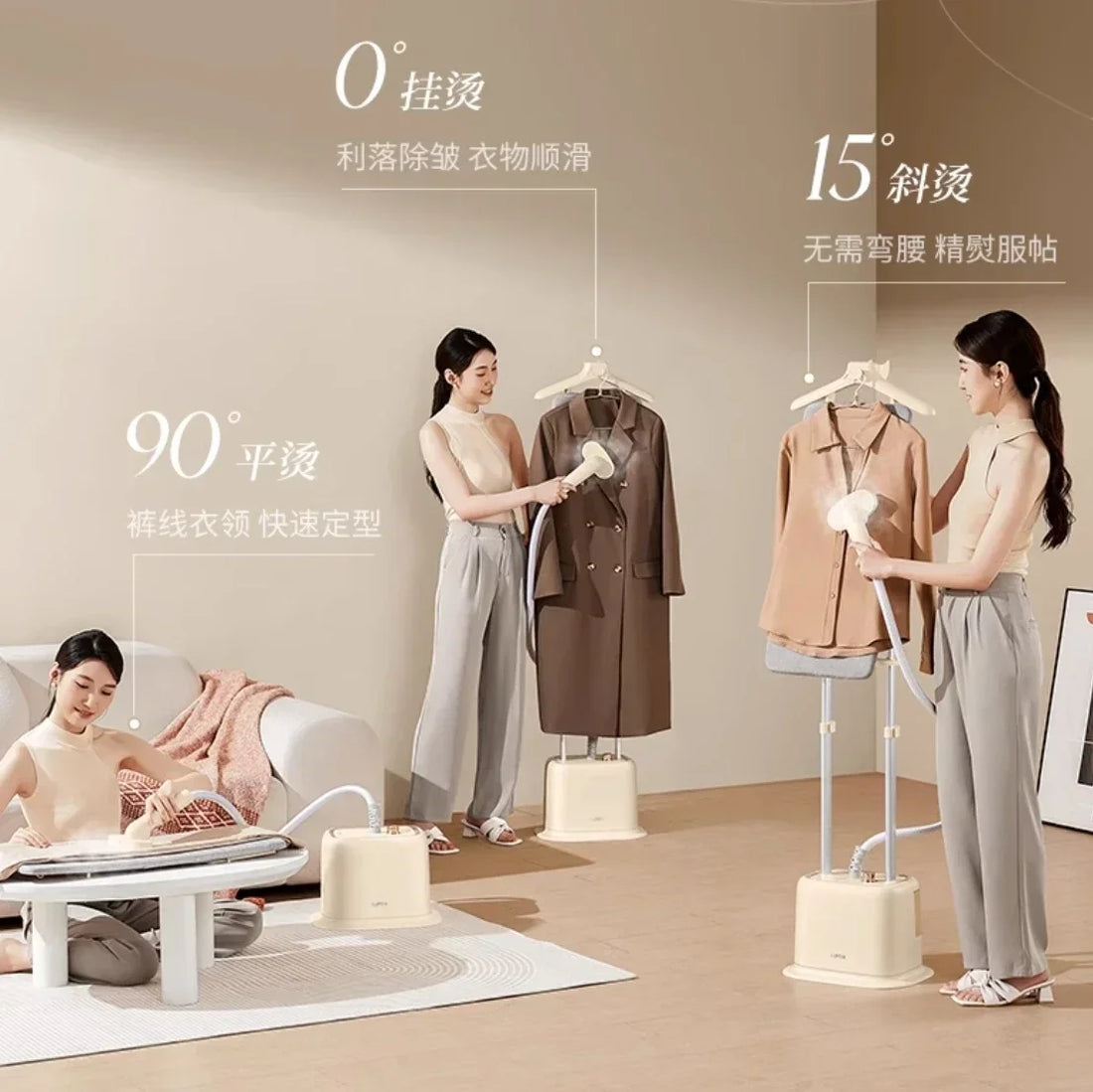 household vertical Garment ironing machine new ironing machine with ironing board flat hanging steam iron clothes