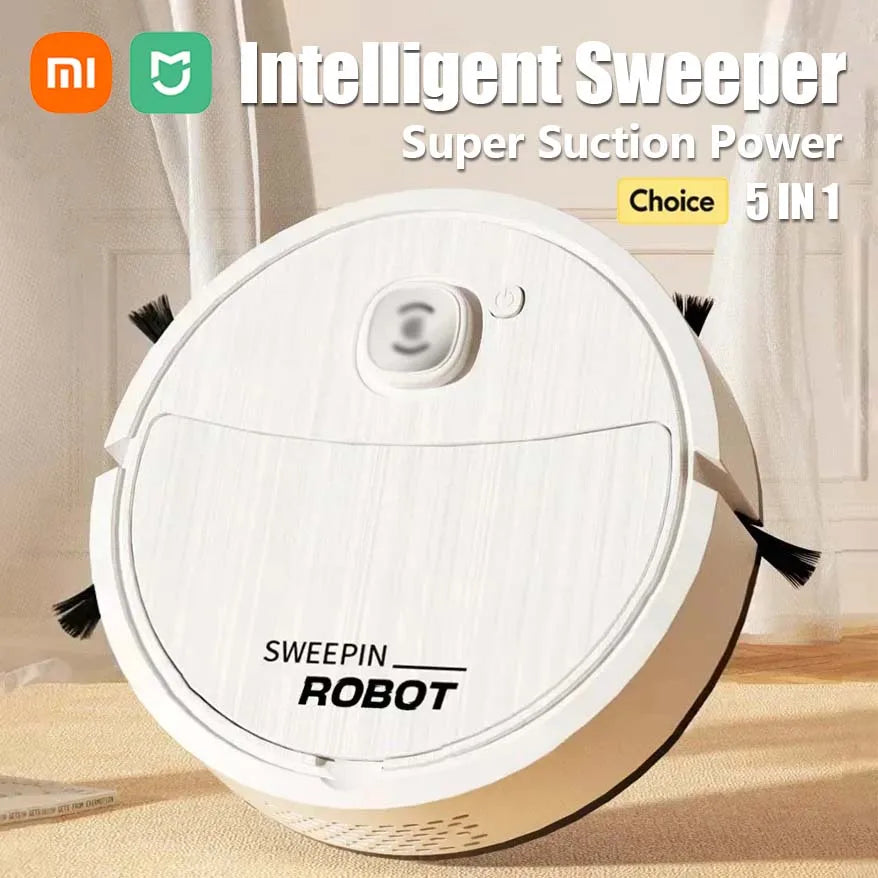 Xiaomi Intelligent Sweeping Robot USB Rechargeable Multifunction Strong Suction Mopping Sweeping Suction 5 In 1 Electric Sweeper