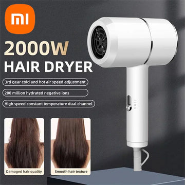 Xiaomi Hair Dryer Negative Lonic Blow Airflow Constant Temperature No Harm Hair High-speed Electric Turbine Airflow Hair Care ﻿