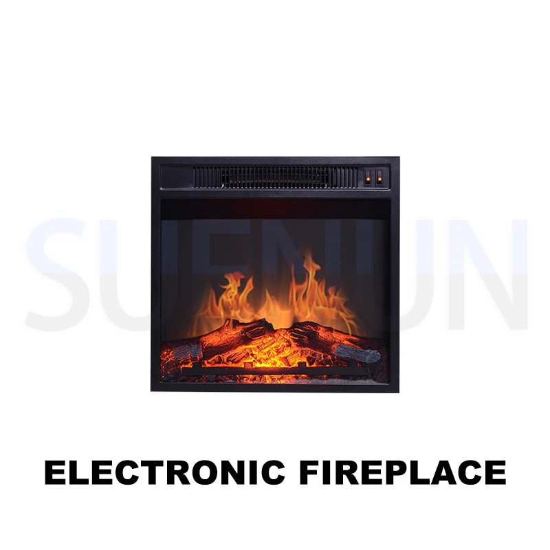 Electric Fireplace Heater Decoration Fireplace Simulation Flame Electric Fireplace With 3D Flame Fireplace Heater For Heating