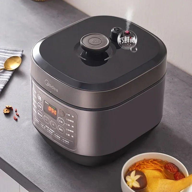 Electric pressure cooker household 5L large capacity new double gallons pressure cooker multifunction reservation automatic