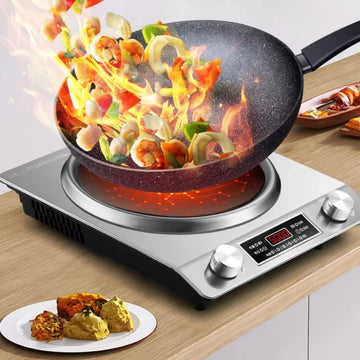 Induction cooker home concave new commercial wok all-in-one high-power induction cooker