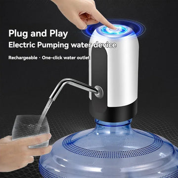 Water Bottle Pump Usb Charging Automatic Electric Water Dispenser Pump Bottle Water Pump Auto Switch Drinking Dispenser