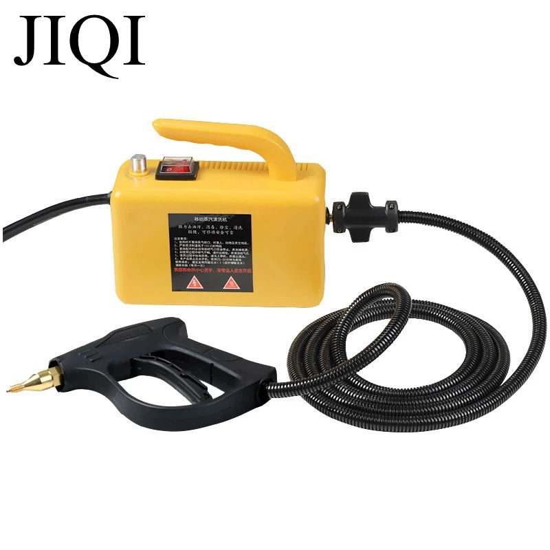 JIQI High temperature High Pressure Mobile Cleaning Machine Steam cleaner Automatic Pumping Sterilization Disinfector 2600W 1.8M