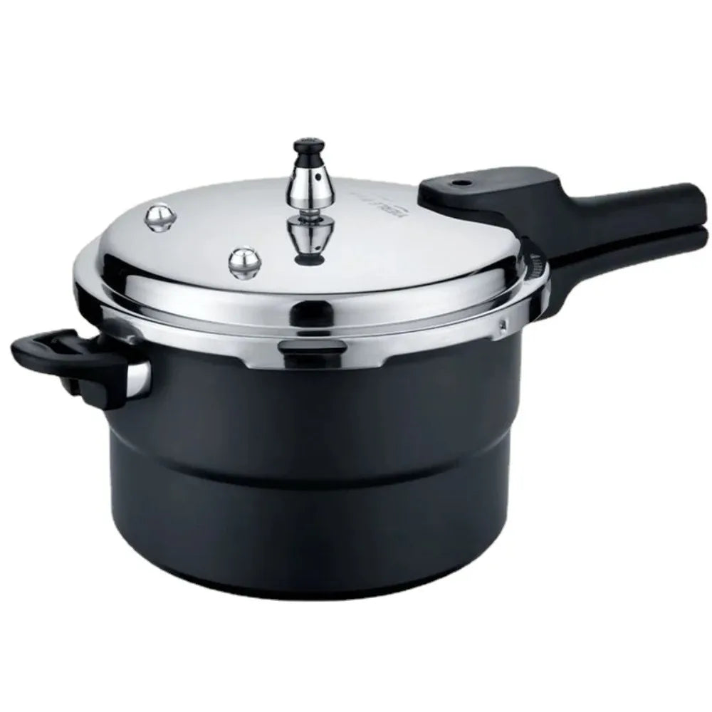 Ultra-Durable Stainless Steel Pressure Cooker for Gas and Induction Stoves with Non-Stick Coating Safety Features 압력밥솥 قدر ضغط