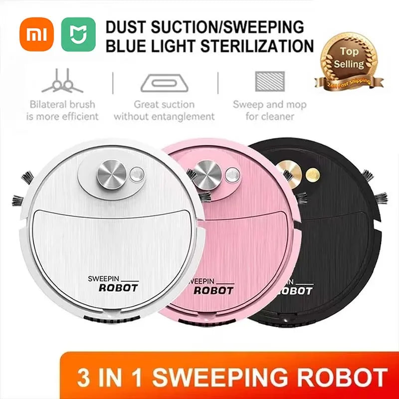 XIAOMI Electric Sweeper USB Rechargeable Intelligence Automation Sweeping Suction Mopping Robots Wet Dry Household Convenience