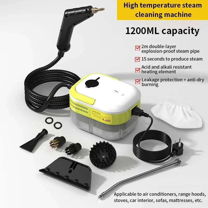 Steam Cleaner Temperature Sterilization Air Conditioning Kitchen Hood Home/Car Steaming Cleaner 110V US Plug /220V EU Plug