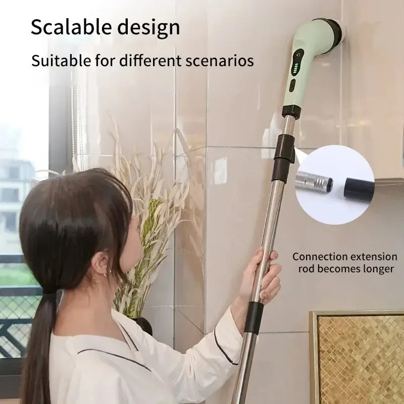 Xiaomi Wireless Electric Cleaning Brush Bathroom Window Kitchen Automotive Multifunctional Household Rotating Cleaning Machine