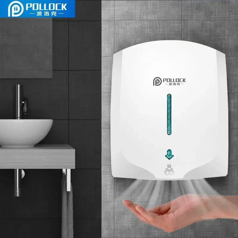 Fully Automatic Induction Hand Dryer - Hotel & Bathroom, Household Small, High Speed. secadores de manos