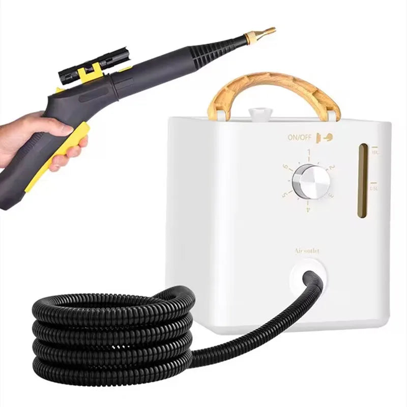 2600W Steam Cleaner for Home Steamer, Steam High Pressure Cleaner, Air Conditioner Cleaning Machine with Brush Head for Kitchen